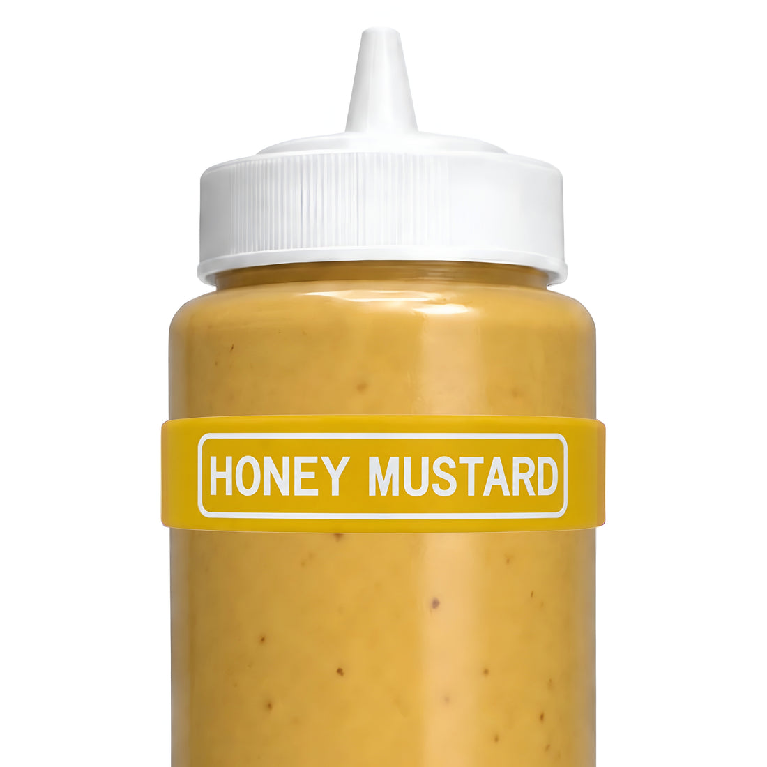 Rousse Bands® Honey Mustard Squeeze Bottle Label