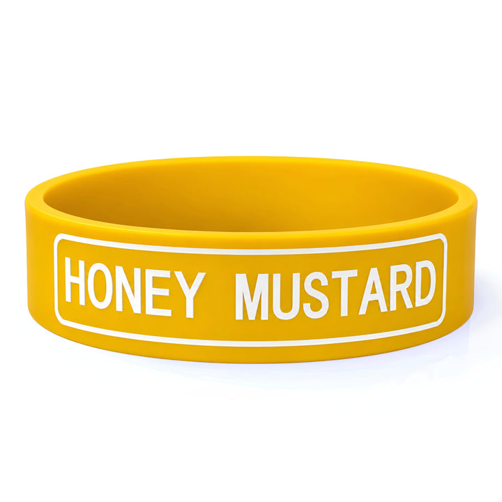 Rousse Bands® Honey Mustard Squeeze Bottle Label